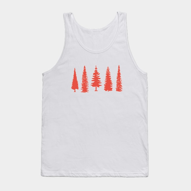 Artsy Trees Tank Top by PallKris